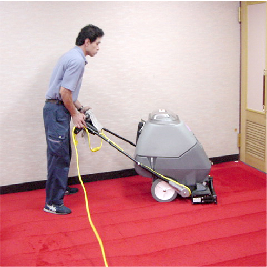 絨毯清掃